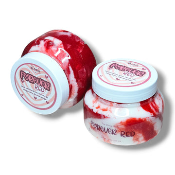 Forever Red Foaming Sugar Scrub